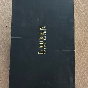 Ralph Lauren Dark Brown Zipper Boots - Wide Calf
